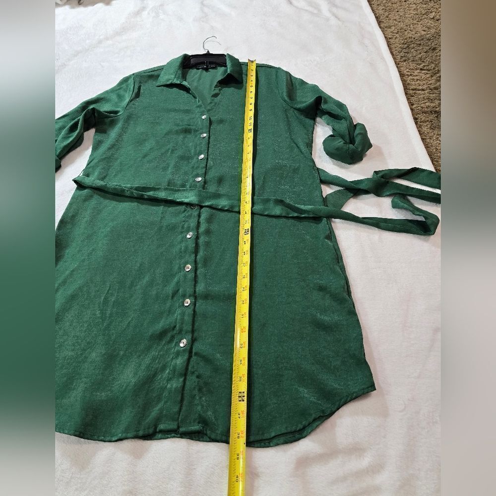 "Fred David" women shirt dress size L - Picture 9 of 14